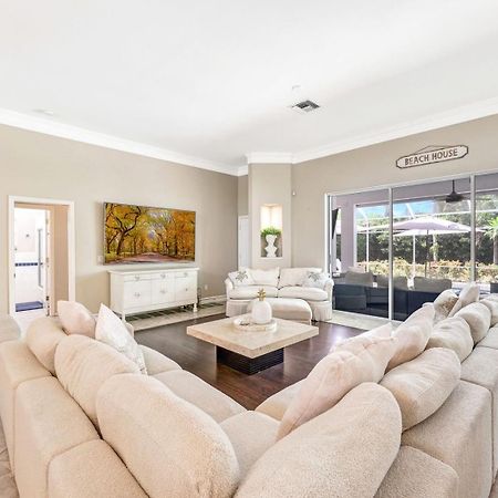 Lux Family 3 Bedroom With Pool Villa Walk To Beach And Mercato Naples Exterior foto